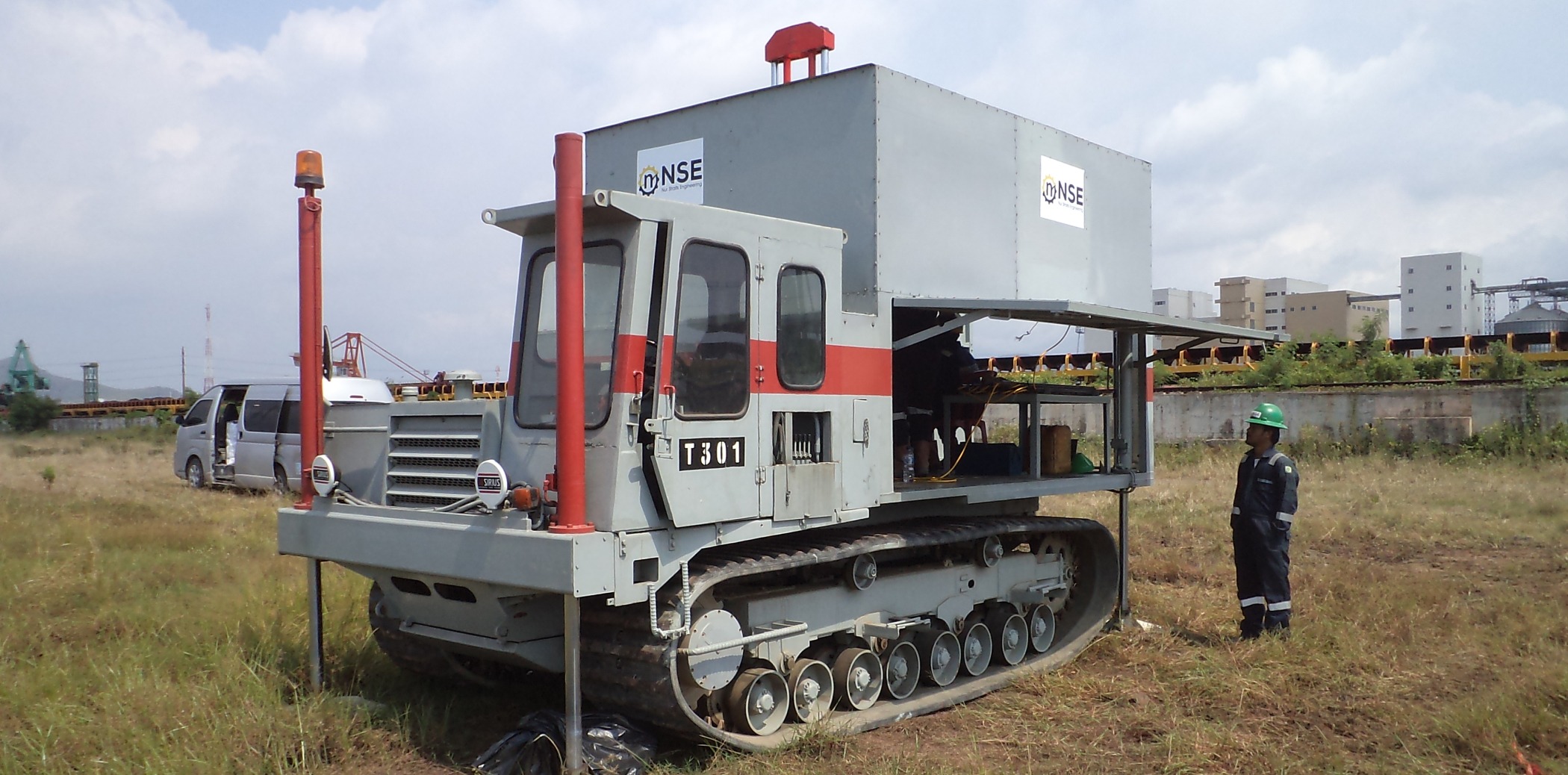 Hydraulic Cone Penetration Test (CPT) Tank