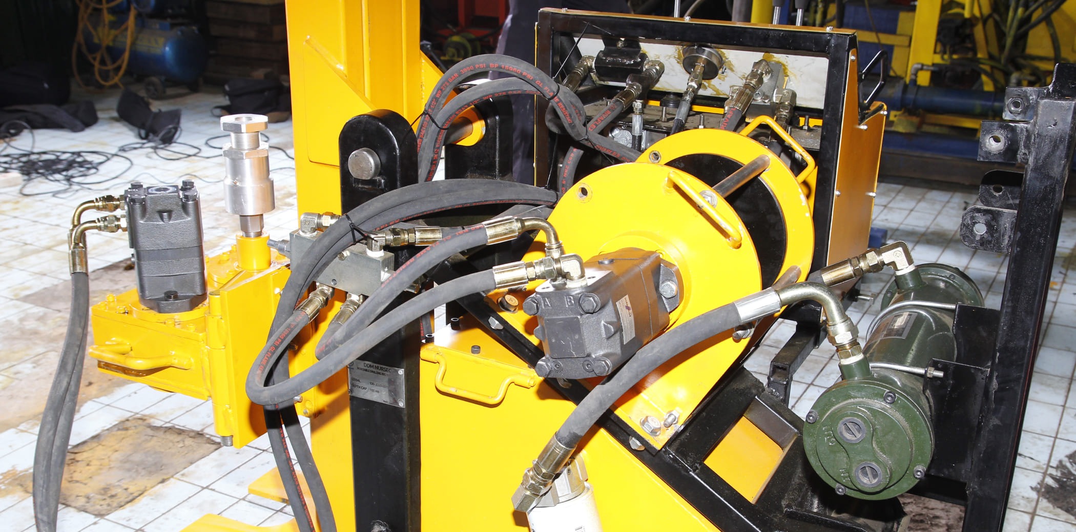 Drilling Machine Jacro - Hydraulic Boom System, Cap. 100 Meters Depth