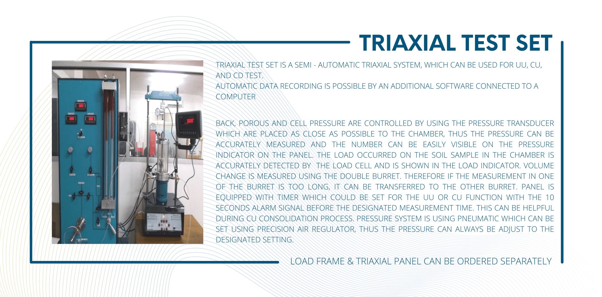 Triaxial Test Set