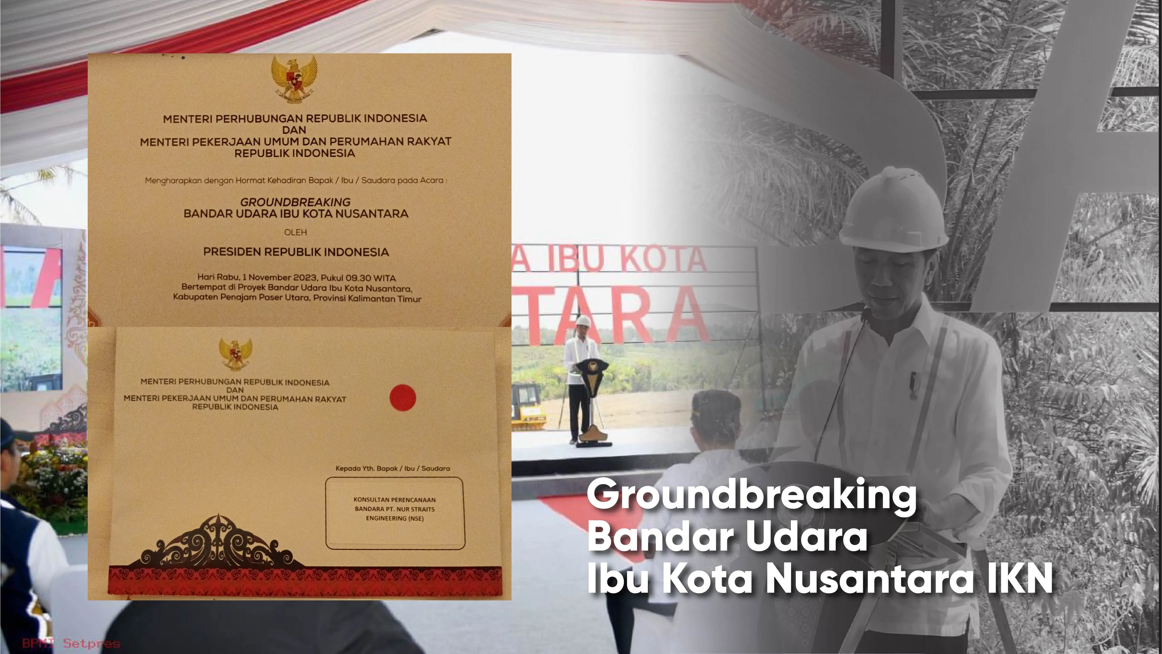 Presiden Jokowi Groundbreaking Pembangunan Bandara IKN