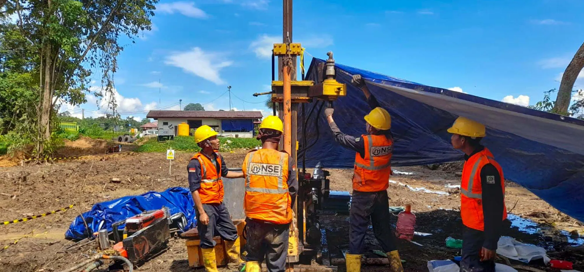 Pembangunan Suspension Bridge PMO-BMO