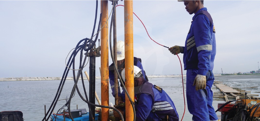 Soil Investigation at Kalibaru New Port Project 3