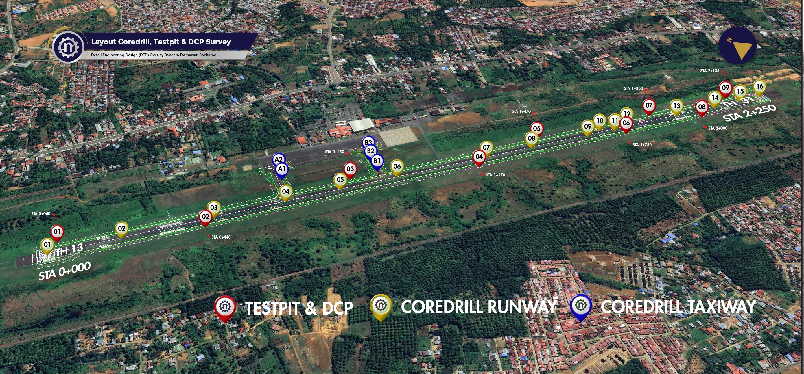 Detail Engineering Design (DED) Runway & Taxiway