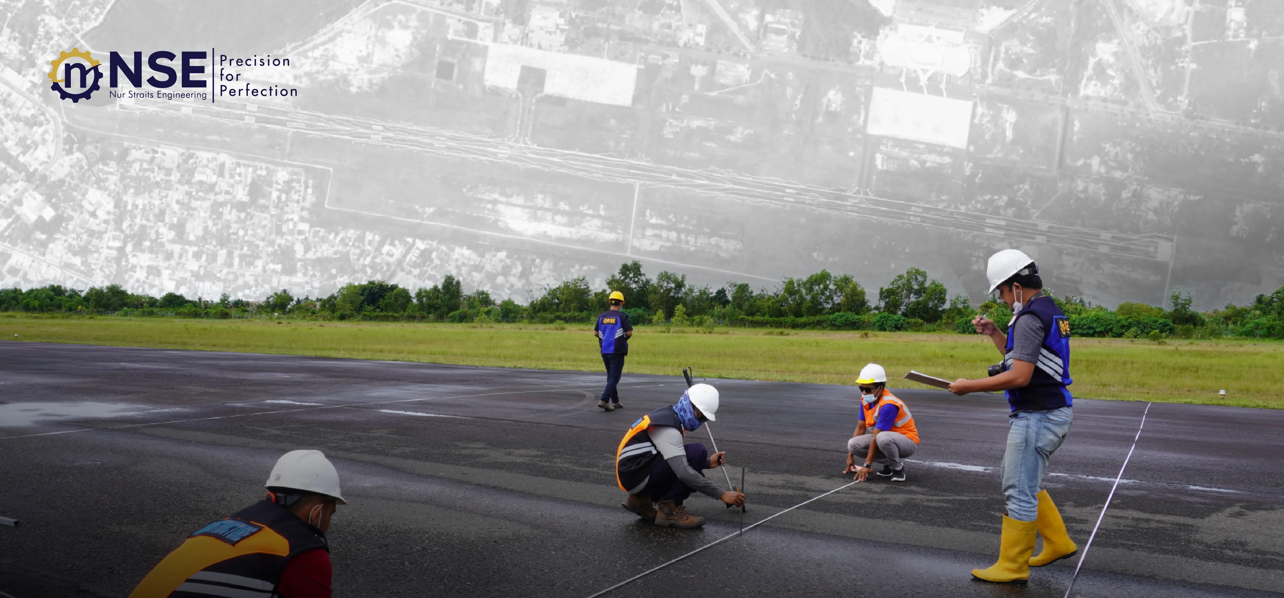 Runway Overlay at Tjilik Riwut Airport